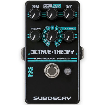 octave theory guitar synth black